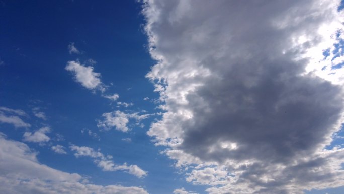 蓝天白云云彩白云悠悠蓝蓝的天上天上白云飘