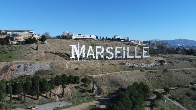 法国第三大城市马赛航拍