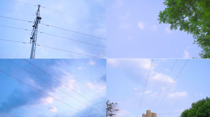 唯美夏天空镜