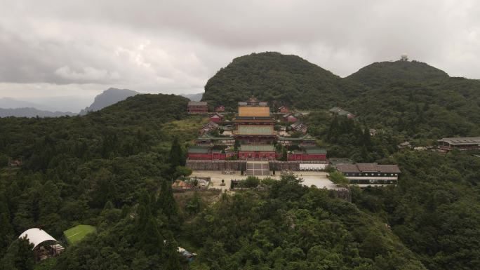 湖南 张家界 天门山 5A 景区 航拍