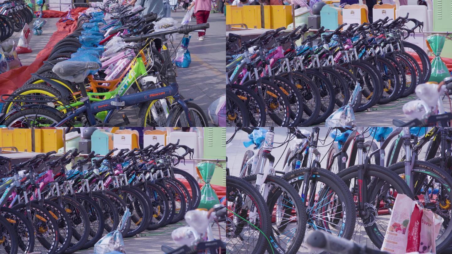 自行车卖场视频