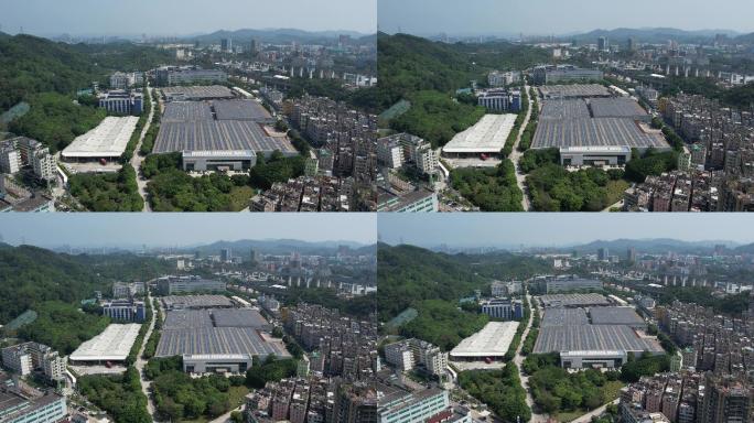 【正版素材】深圳市长城工业区5.4K航拍