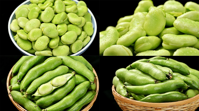 蚕豆 胡豆豆子 绿色蔬菜