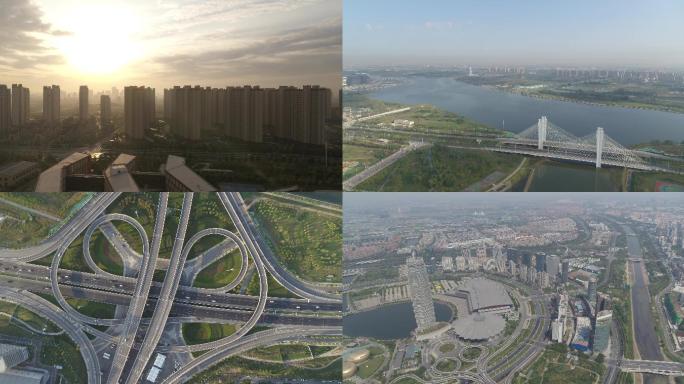 4K郑州城市空镜