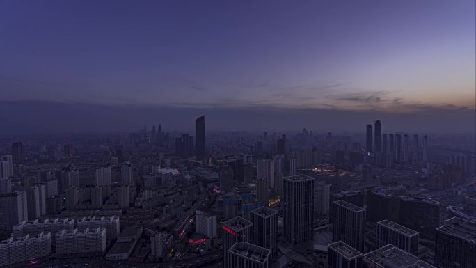 《4K超清》沈阳青年大街金廊商圈城市亮灯