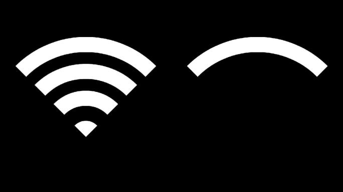 带通道 循环WIFI网络信号热点特效