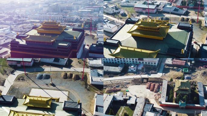 四川阿坝诺尔盖达达扎寺扎寺吉祥善法寺院