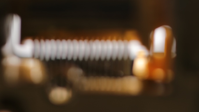 唯美音乐盒局部特写