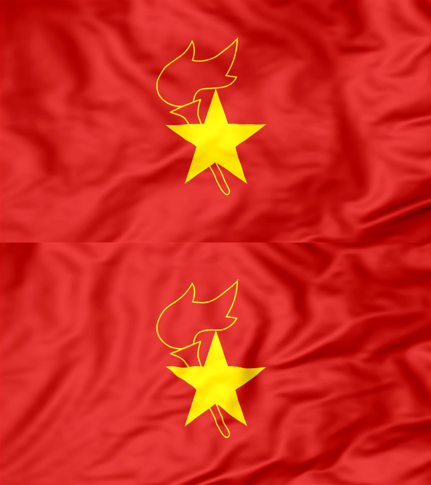 少先队队旗（无缝循环）