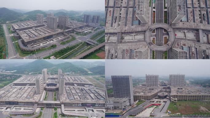 5.4湘潭岳塘国际商贸城项目航拍空镜