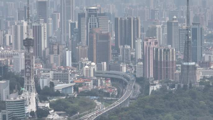 广州环市路广州电视塔越秀山