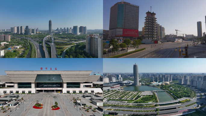 2022新冠疫情空城抗疫郑州封城封控区