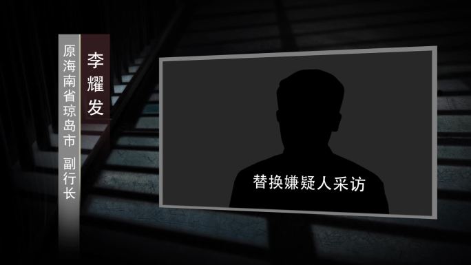 警示反腐扫黑纪检嫌疑人采访框
