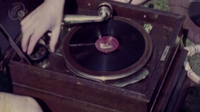 50年代老式留声机