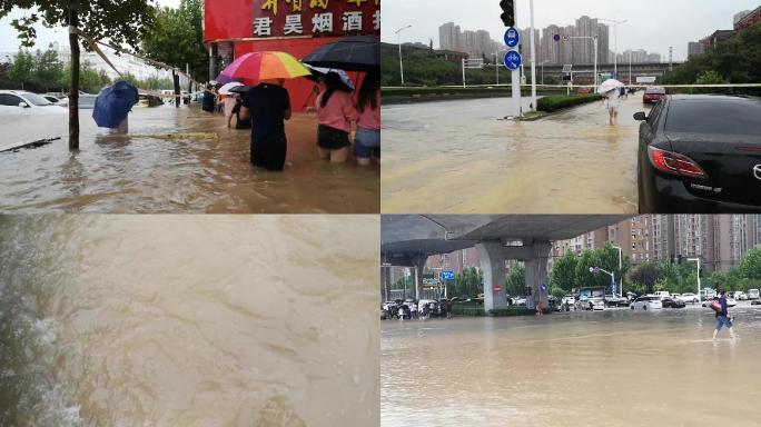 郑州720暴雨、洪水灾害实拍02