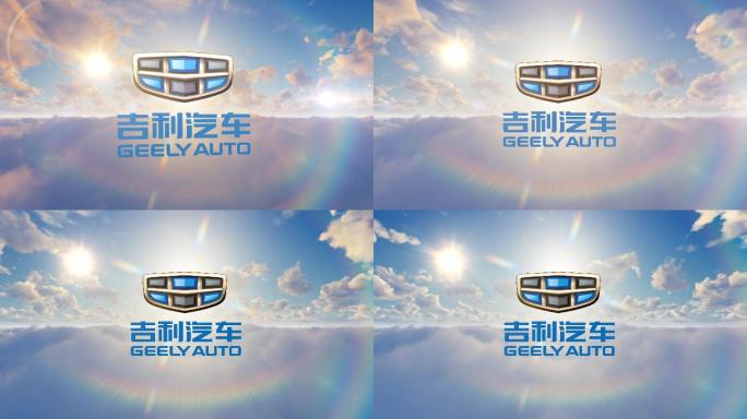 大气 logo 展示 企业 白云 片头