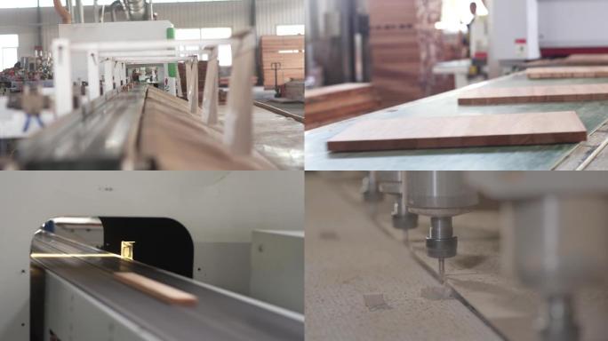 高端实木家具生产线流水线木器雕刻