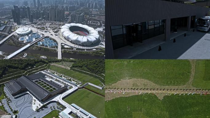 2022杭州亚运会场馆航拍视频6