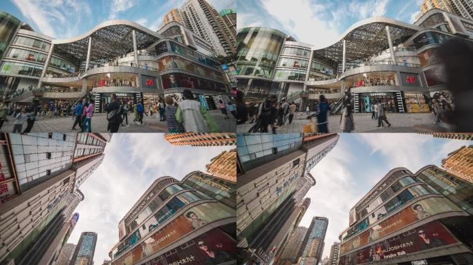 【原创4K】重庆北城天街商场人流