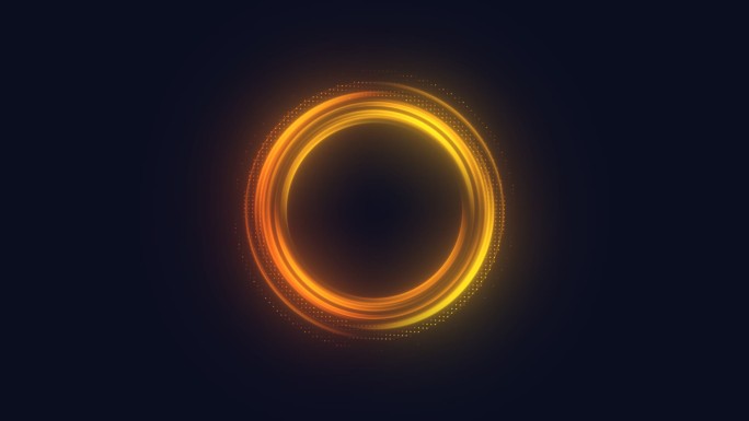 光圈旋转圆特效光效发光圆（带透明通道）
