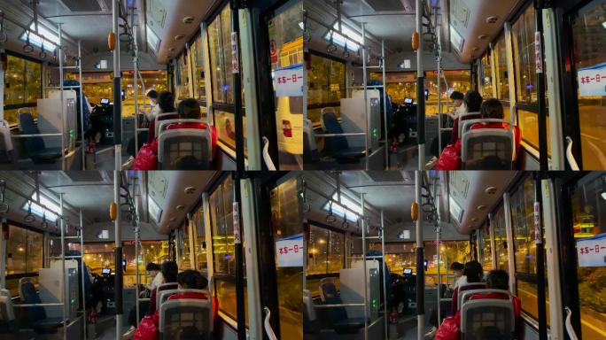 4k视频夜班公交