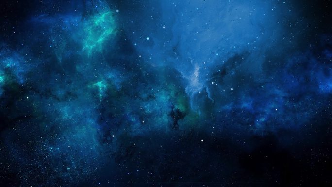 蓝色星空星云星空粒子星空背景银河宇宙8