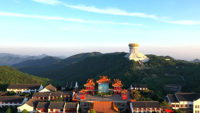 绍兴会稽山兜率天宫与龙华寺