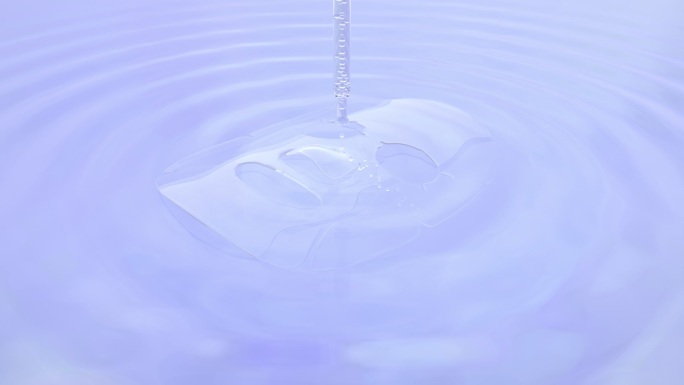 面膜从水中出来三维动画