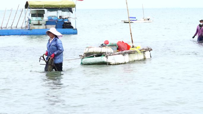 海边渔民人文