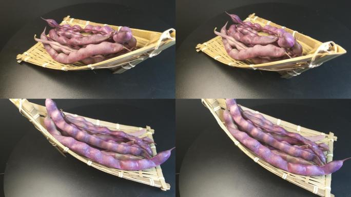 紫色四季豆豌豆（14）