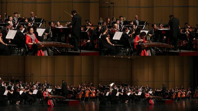 大剧院音乐会乐队古筝小提琴大提琴指挥乐团
