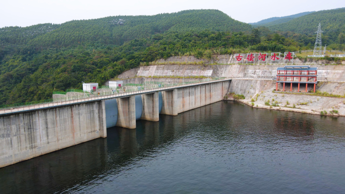 古偿河水库水电站水库柳州鹿寨水利河流广西