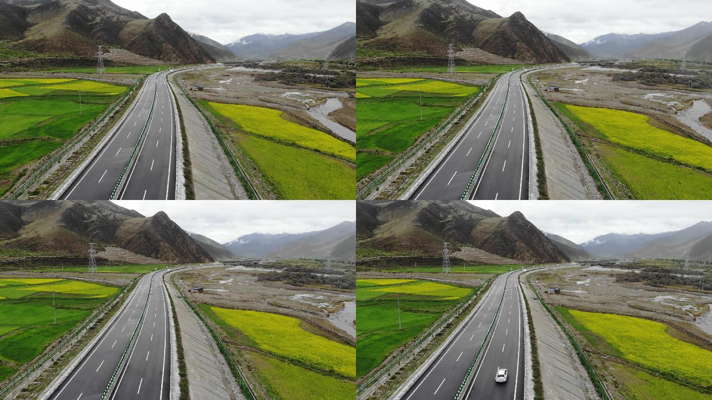 西藏林芝至拉萨公路