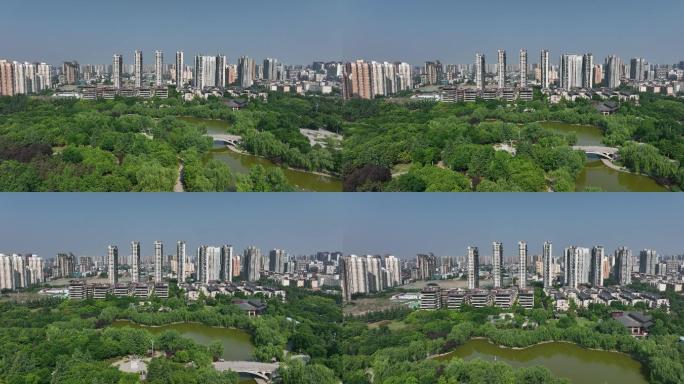 西安清凉山居房地产宣传片素材地产绿化环境