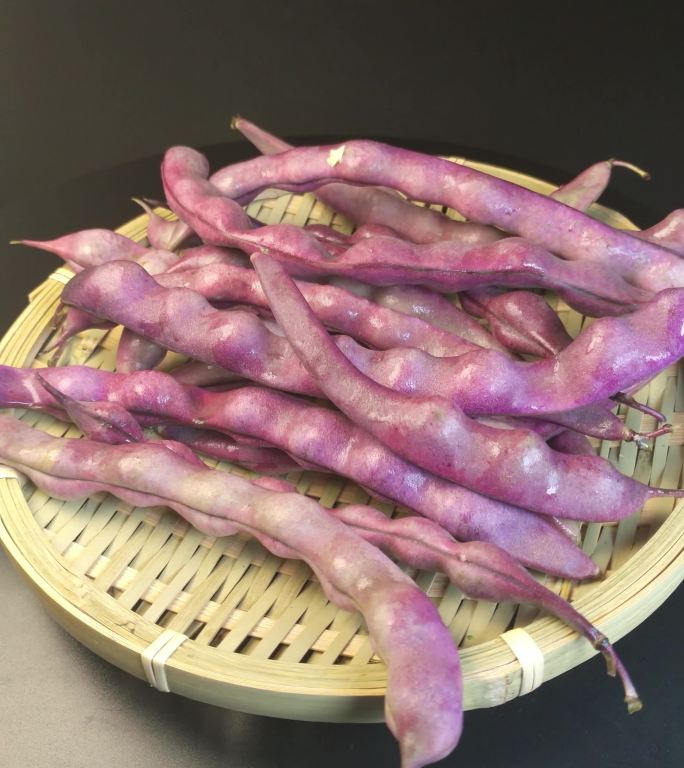 紫色四季豆豌豆（2）
