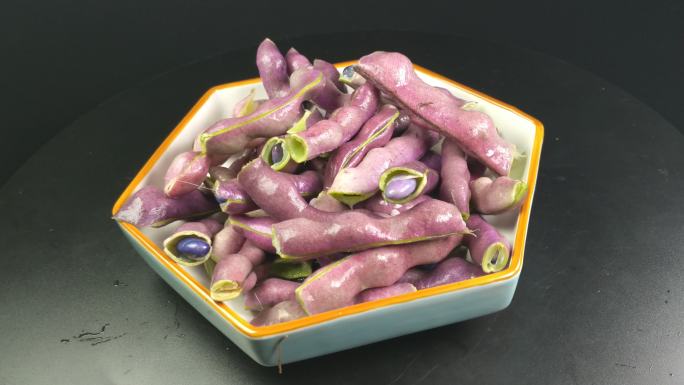 紫色四季豆豌豆（22）