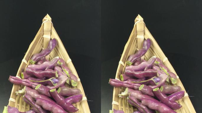 紫色四季豆豌豆（10）