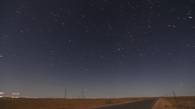 旅途绝美星空夜景