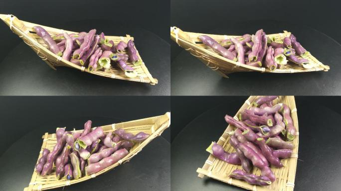 紫色四季豆豌豆（23）