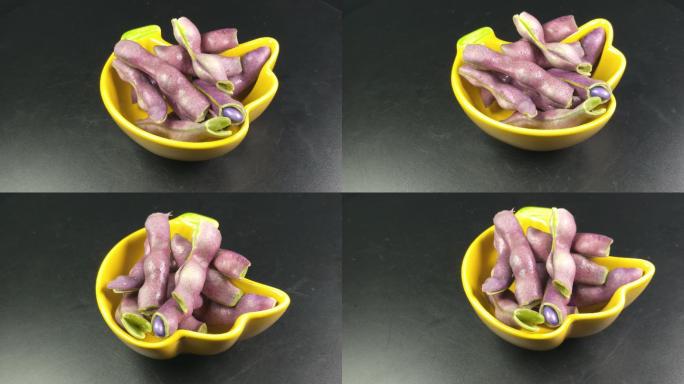 紫色四季豆豌豆（33）