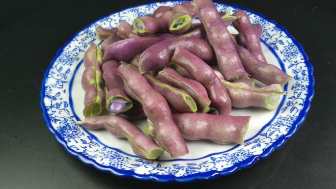 紫色四季豆豌豆（11）