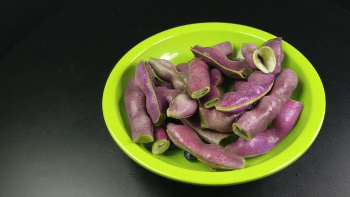 紫色四季豆豌豆（35）