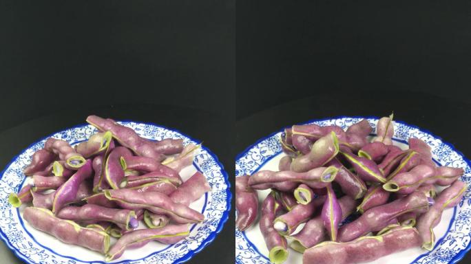 紫色四季豆豌豆（18）