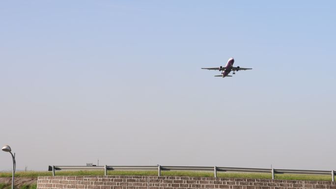 4K120航空飞机起飞