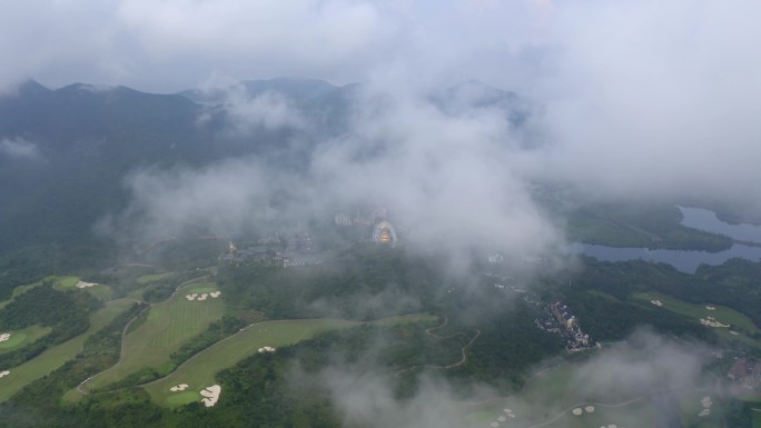 大华兴寺航拍4k