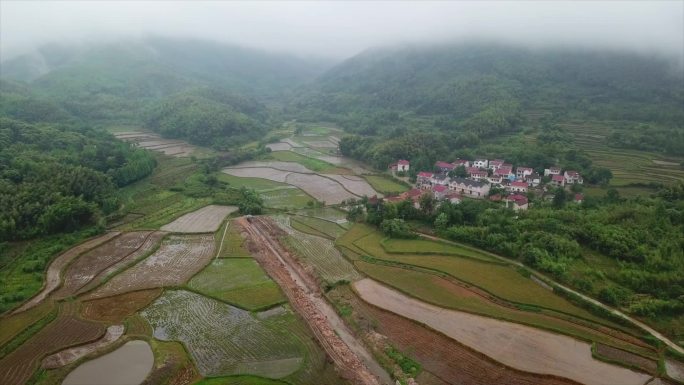 广德县 村庄空镜 城市建设 航拍A004