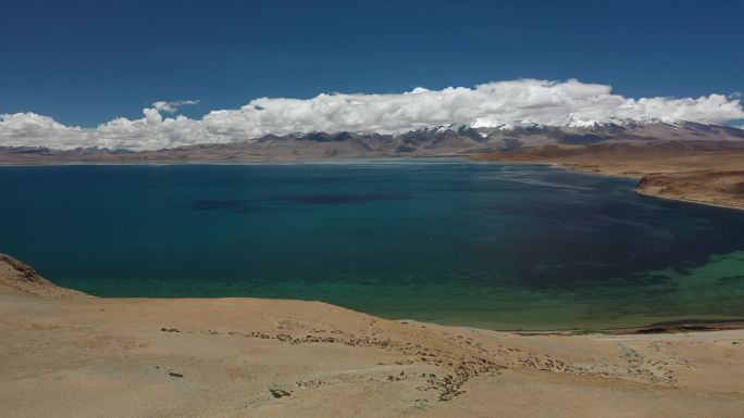 原创西藏阿里玛旁雍错自驾游旅行自然风光