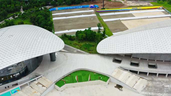 中国现代五项赛事体育中心航拍素材