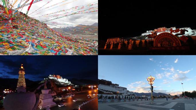 西藏风情布达拉宫