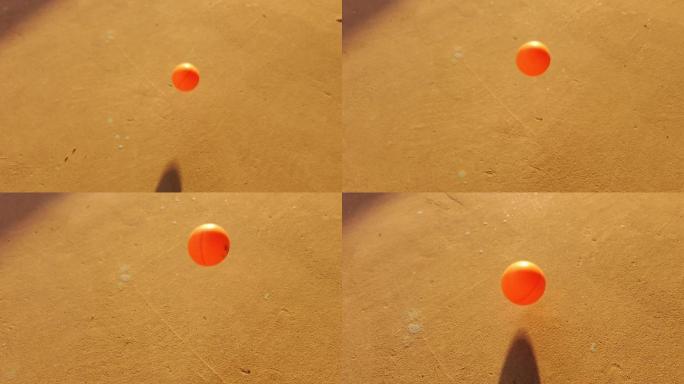 阳光 光影  乒乓球 地板
